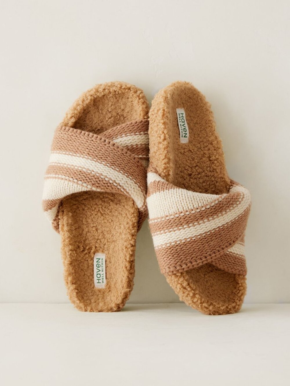Haven Well Within Twisted Sweaterknit Slides